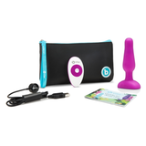 Triplet Vibrating Silicone Anal Beads with Remote