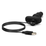 Triplet Vibrating Silicone Anal Beads with Remote
