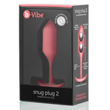 Snug Plug 2 Weighted Silicone Butt Plug - 114g