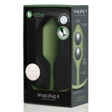Snug Plug 4 Weighted Silicone Butt Plug - 257g