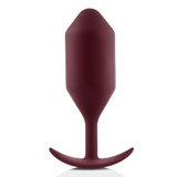 Snug Plug 5 Weighted Silicone Butt Plug - 350g