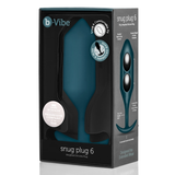 Snug Plug 6 Weighted Silicone Butt Plug - 515g