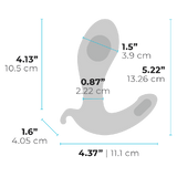 Expand Vibrating Expanding Prostate Plug - Black