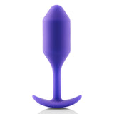 Snug Plug 2 Weighted Silicone Butt Plug - 114g