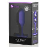 Snug Plug 2 Weighted Silicone Butt Plug - 114g