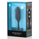 Snug Plug 2 Weighted Silicone Butt Plug - 114g