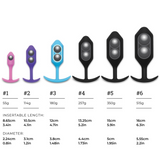 Snug Plug 2 Weighted Silicone Butt Plug - 114g
