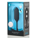 Snug Plug 3 Weighted Silicone Butt Plug - 180g