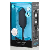 Snug Plug 4 Weighted Silicone Butt Plug - 257g
