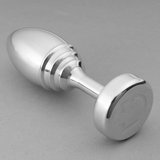 Doxy Butt Plug - Ribbed Solid Aluminum Plug