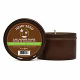 3-in-1 Hemp Seed Massage Candle Collection