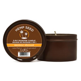 3-in-1 Hemp Seed Massage Candle Collection