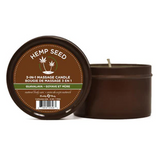 3-in-1 Hemp Seed Massage Candle Collection