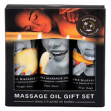 Edible Massage Oil Gift Set: Tropical Set - 60mL