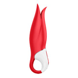 Power Flower Fluttering Stimulator Vibe - Red
