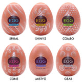 Tenga Egg Stroker - Hard Boiled II Variety 6-Pack