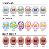 Tenga Egg Stroker - Hard Boiled II Variety 6-Pack