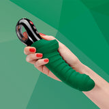 Tiger Ridged Stimulating Vibe - Jewels Limited Edition - Emerald