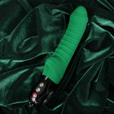 Tiger Ridged Stimulating Vibe - Jewels Limited Edition - Emerald