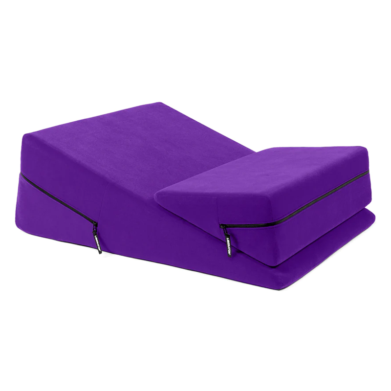 Wedge/Ramp Combo - Microfiber Sex Positioning Pillow