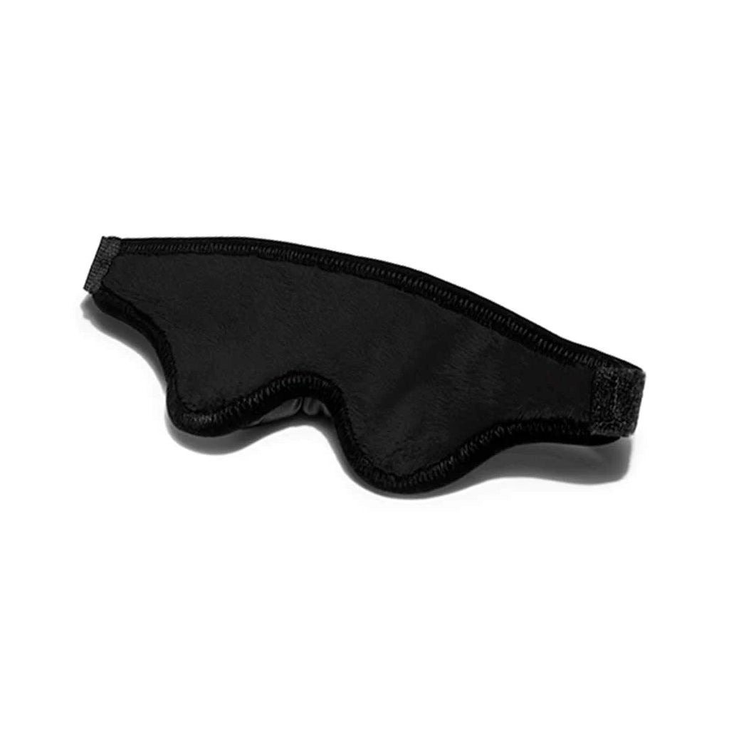 Black Label Loveblind Plush Blindfold - Soft and Cozy Design for Ultimate Comfort
