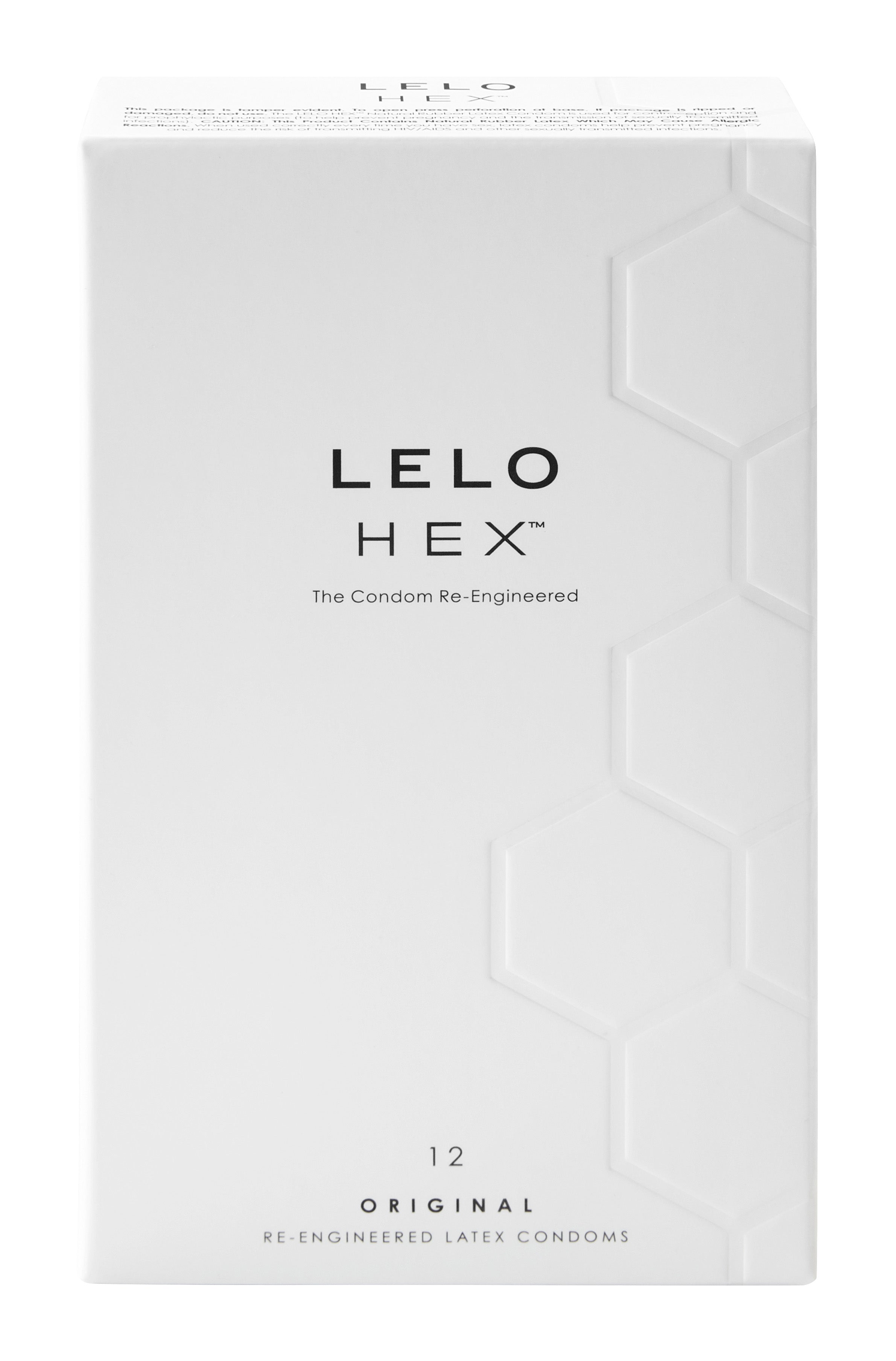HEX ORIGINAL CONDOMS, 12 PACK