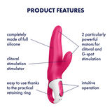 Mr. Rabbit Silicone Rabbit Vibe - Pink