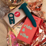 Ride & Vibe Kit - With NŌS Vibe Ring & Limba Flex M Dildo