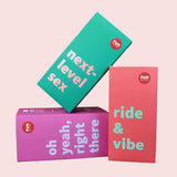Ride & Vibe Kit - With NŌS Vibe Ring & Limba Flex M Dildo