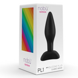 PL1 Silicone Butt Plug - Black