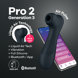Pro 2 Generation 3 Connect App Air Pulse+Vibe Stimulator