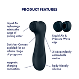 Pro 2 Generation 3 Connect App Air Pulse+Vibe Stimulator