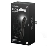 Dazzling Crystal Doubled-Ended Glass Dildo