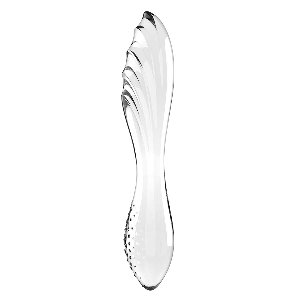 Dazzling Crystal Doubled-Ended Glass Dildo