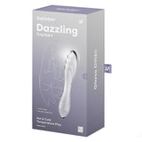 Dazzling Crystal Doubled-Ended Glass Dildo