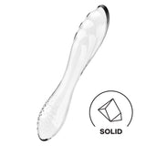 Dazzling Crystal Doubled-Ended Glass Dildo