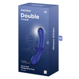 Double Crystal Glass Dildo