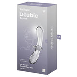 Double Crystal Glass Dildo