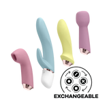 Marvelous Four Interchangeable Set - Rabbit/Anal/Wand/Air Pulse