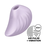 Pearl Diver Air Pulse+Vibe Stimulator