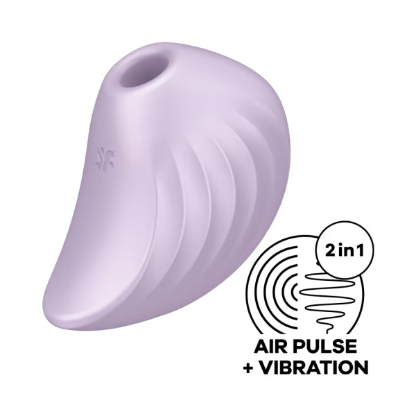 Pearl Diver Air Pulse+Vibe Stimulator