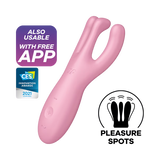 Threesome 4 Connect App Multi-Arm Clit & Labia Vibe