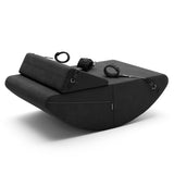 Scoop Rocker Valkyrie Edition & Wedge Combo w/Cuffs - Black Microfiber