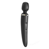 Wand-er Women Rechargeable Wand Vibe - Black