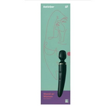 Wand-er Women Rechargeable Wand Vibe - Black