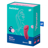 Sexy Secret Wearable Panty Vibe - Wine Red