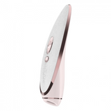 Prêt-à-porter Luxury Air Pulse+Vibe Stimulator - White Real Leather/Rose Gold