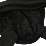 Vibrating Velvet Strap-On Harness
