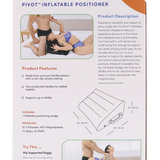 Pivot Inflatable Positioner Sex Positioning Wedge