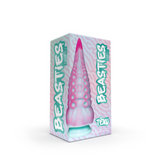 Teku Beasties Fantasy Shape Dildo - Pink/Turquoise